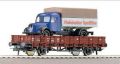 H0 Flat Car with load DB